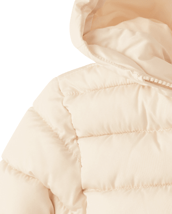 Girls Hooded Puffer Jacket