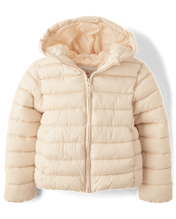 Girls Hooded Puffer Jacket