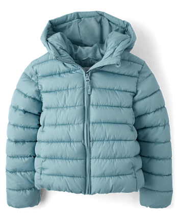 Girls Hooded Puffer Jacket