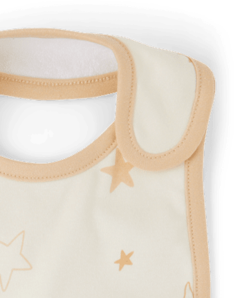 Baby Star Bib And Burp Cloth 6-Piece Set