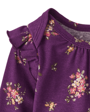 Baby Girls Fox Flutter Bodysuit 4-Pack