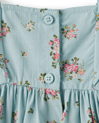 Baby Girls Floral Flutter Dress