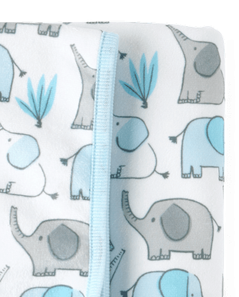 Baby Boys Elephant Cozy Blanket