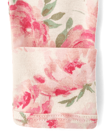 Baby Girls Floral Sleeper Gown 2-Pack