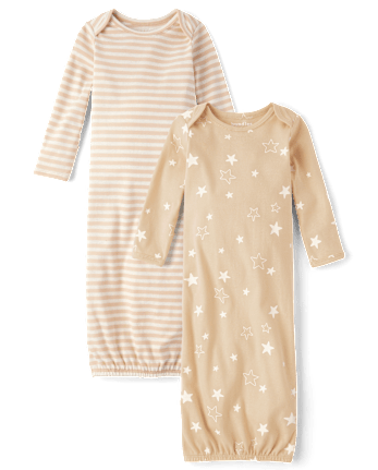 Baby Star Sleeper Gown 2-Pack