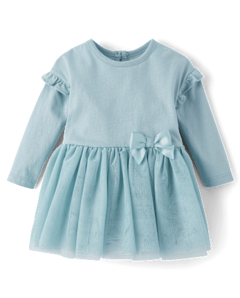 Baby Girls Tutu Bodysuit Dress
