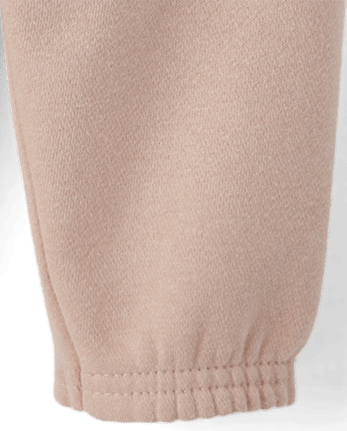 Baby Girls Bear Premium Fleece 2-Piece Playwear Set