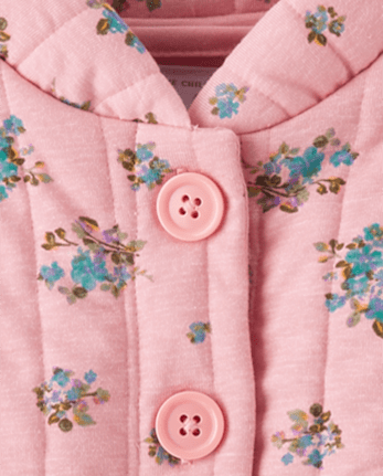 Baby Girls Floral 3-Piece Playwear Set