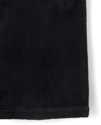 Boys Corduroy Wide Leg Cargo Pants