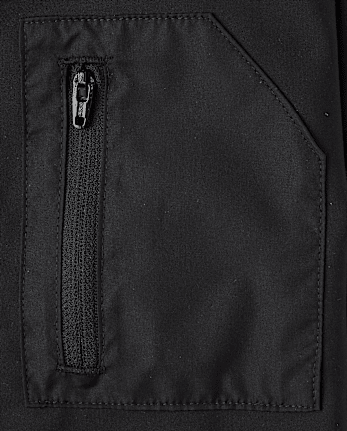 Boys Cozy Tech Zip Up Hoodie