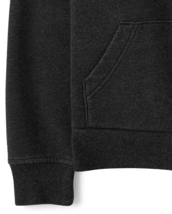 Kids Garment Dyed Premium Fleece Hoodie