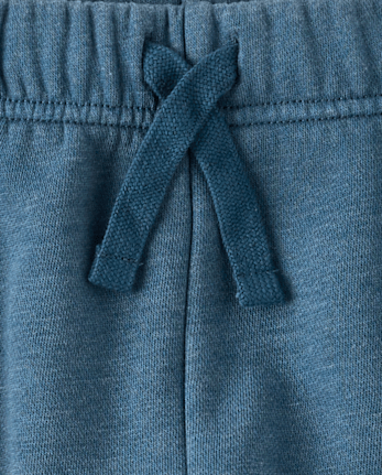 Kids Garment Dyed Premium Fleece Cargo Shorts