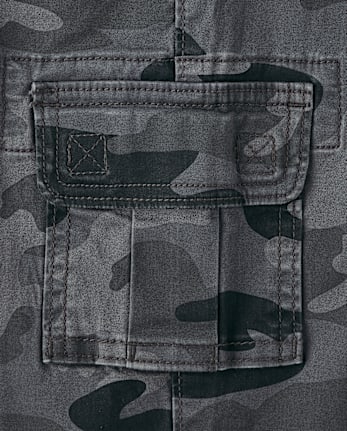 Kids Wide Leg Pull On Cargo Pants
