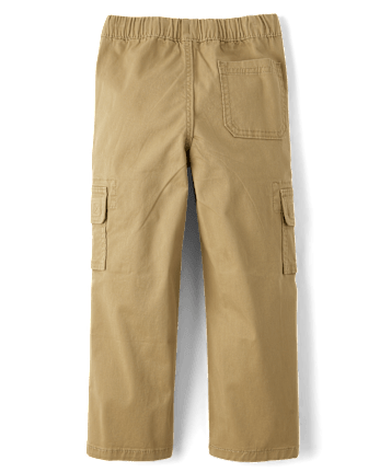 Kids Wide Leg Pull On Cargo Pants