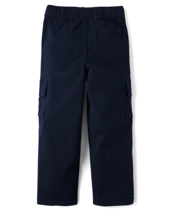 Kids Wide Leg Pull On Cargo Pants