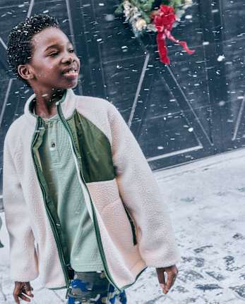 Boys Thermal Henley Top