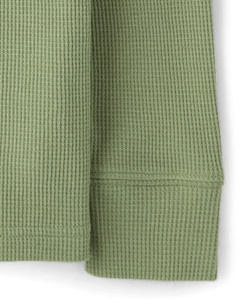 Boys Thermal Henley Top