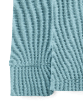 Boys Thermal Henley Top