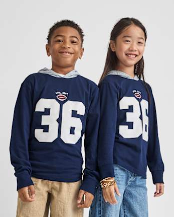 Boys Varsity Hooded Top