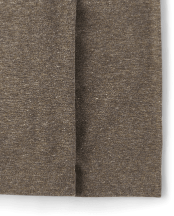 Boys Marled Henley Top