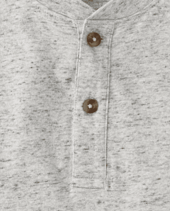 Haut Henley chiné pour garçon