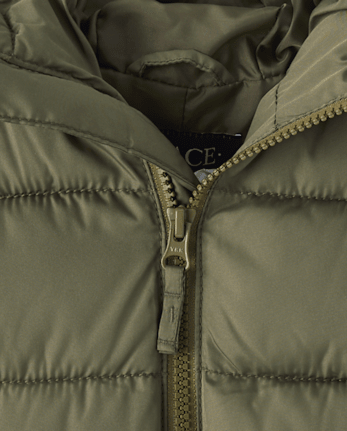 Boys Hooded Puffer Jacket