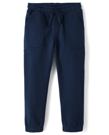 Boys Premium Fleece Loose Carpenter Jogger Pants