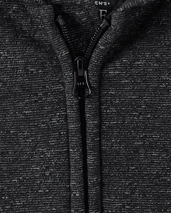 Baby And Toddler Boys Fleece Sherpa Lined Zip Up Hoodie