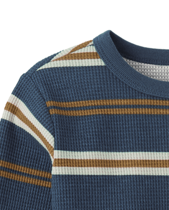 Lot de 3 hauts thermiques colorblock pour bébés et tout-petits garçons