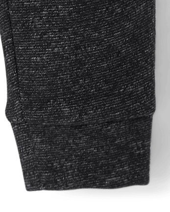 Baby And Toddler Boys Marled Fleece Cargo Jogger Pants