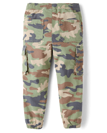 Baby And Toddler Camo Pull On Cargo Jogger Pants