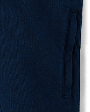 Baby And Toddler Roll Cuff Pull On Chino Pants