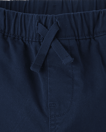 Baby And Toddler Boys Roll Cuff Pull On Chino Pants