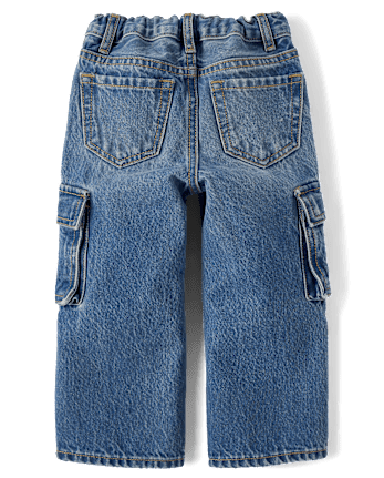 Baby And Toddler Baggy Cargo Jeans