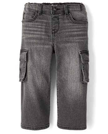 Baby And Toddler Baggy Cargo Jeans