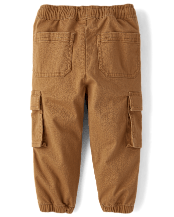 Baby And Toddler Stretch Pull On Cargo Jogger Pants