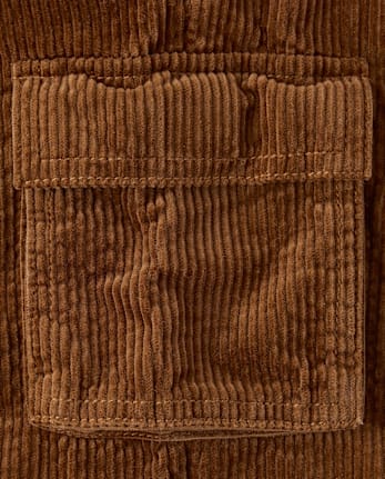 Baby And Toddler Corduroy Wide Leg Cargo Pants