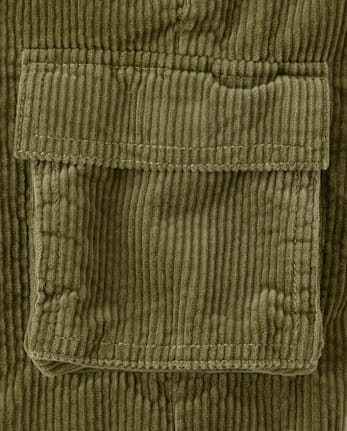 Baby And Toddler Corduroy Wide Leg Cargo Pants