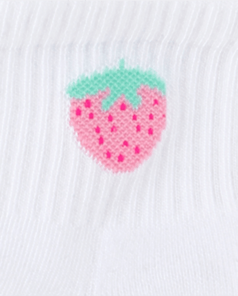 Lot de 6 paires de chaussettes mi-mollet rembourrées Icon pour petites filles