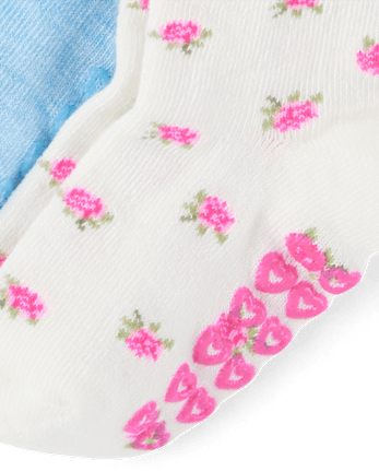 Toddler Girls Bow Midi Socks 6-Pack