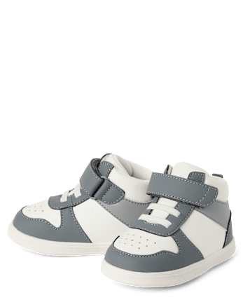 Baby And Toddler Boys First Steps Colorblock High Top Sneakers
