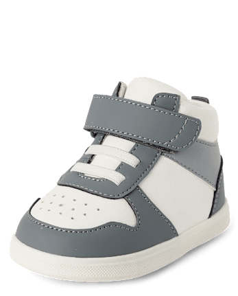 Baby And Toddler Boys First Steps Colorblock High Top Sneakers