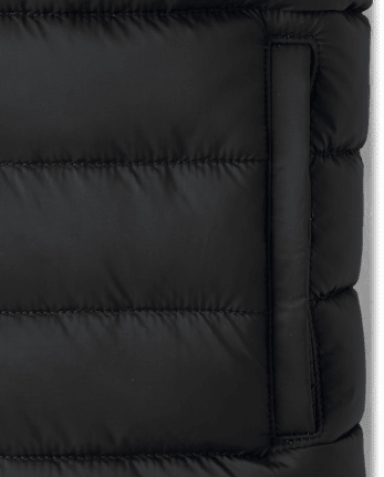 Boys Cozy Tech Microfleece Lined Puffer Jacket
