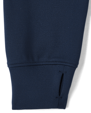 Boys Cozy Tech Microfleece Lined Puffer Jacket