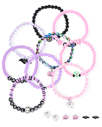 Girls Halloween 12-Piece Jewelry Set