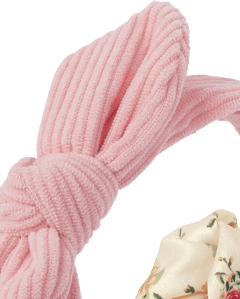 Girls Floral Headband 2-Pack