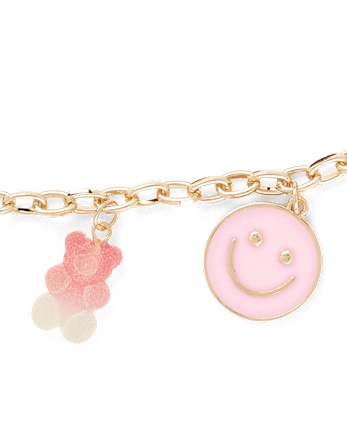 Girls Chain Charm Necklace
