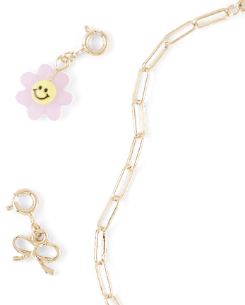 Girls DIY Charm Necklace 11-Piece Set