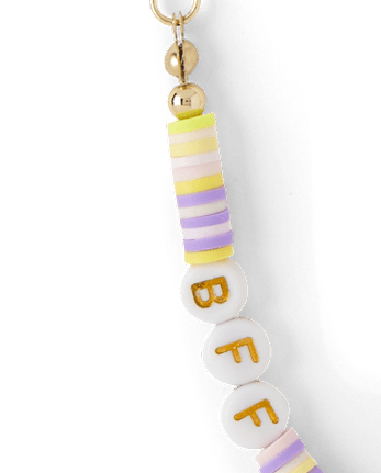 Girls Floral BFF Necklace 2-Pack