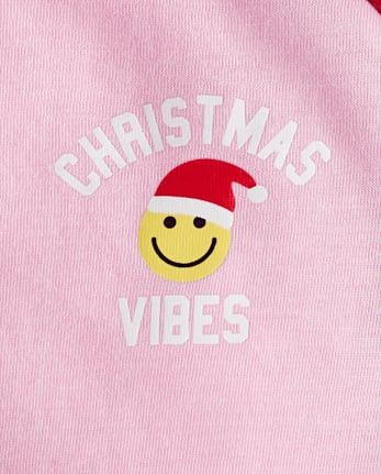 Girls Christmas Vibes Pajamas